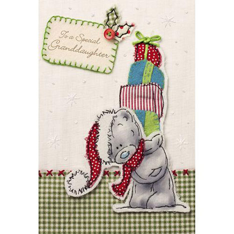 Granddaughter Me to You Bear Christmas Card £2.49